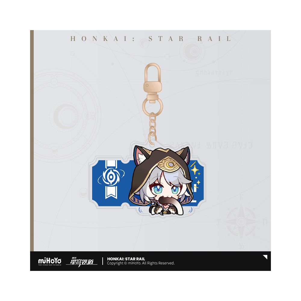 Honkai: Star Rail Exhibition Hall Series Acrylic Keychain