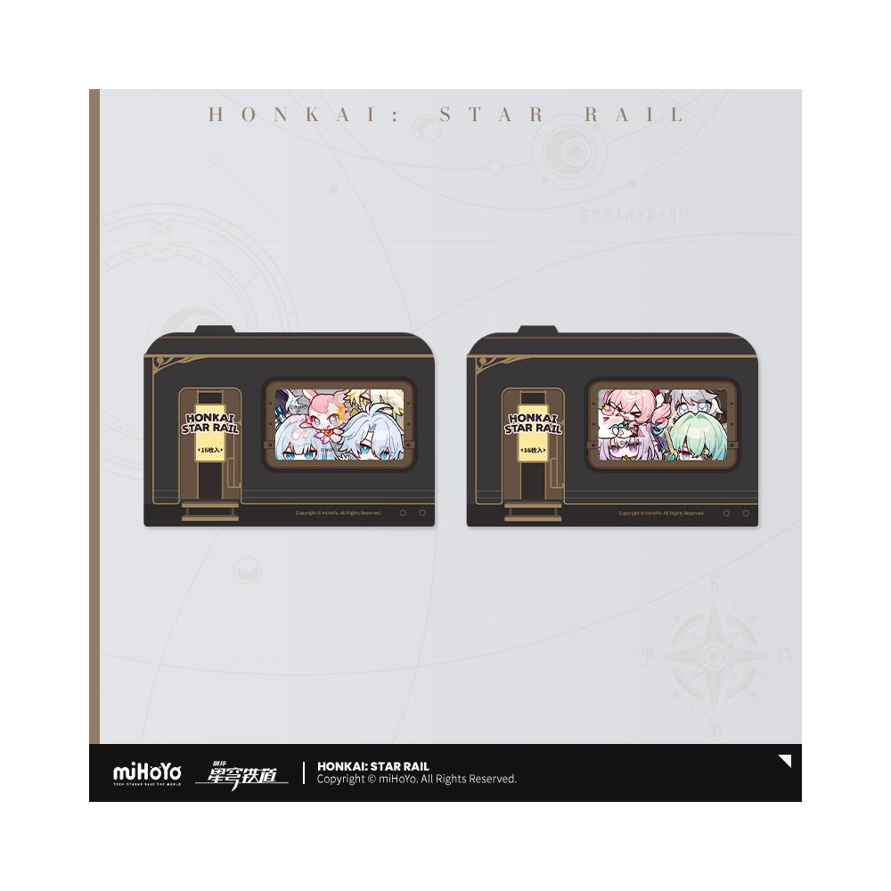 MiHoYo Collapse Star Dome Railway Pam Exhibition Hall Series Q Edition Sticker Pack miHoYo image 0