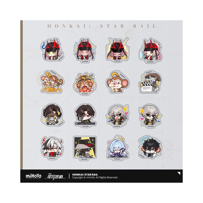MiHoYo Collapse Star Dome Railway Pam Exhibition Hall Series Q Edition Sticker Pack miHoYo image 4