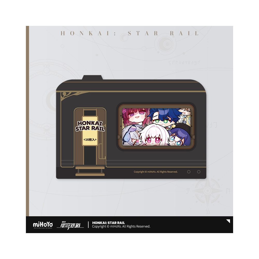 Honkai: Star Rail Exhibition Hall Series Q Edition Sticker Pack