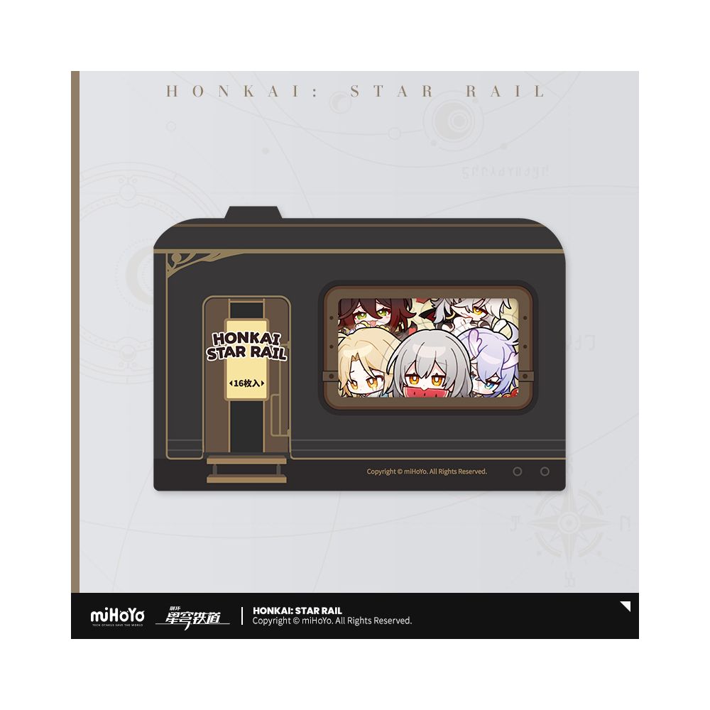 Honkai: Star Rail Exhibition Hall Series Q Edition Sticker Pack