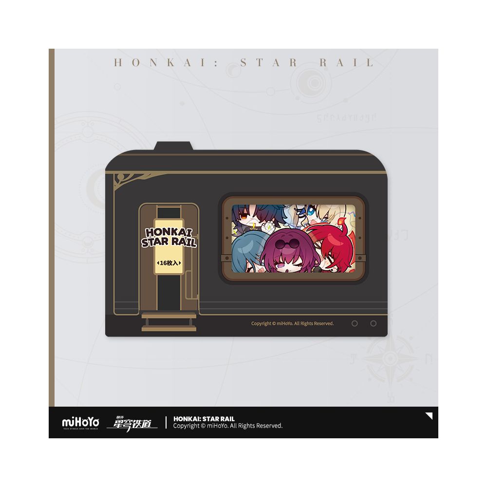 Honkai: Star Rail Exhibition Hall Series Q Edition Sticker Pack