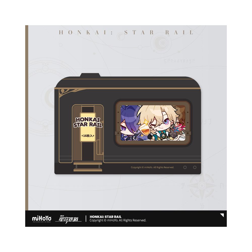 Honkai: Star Rail Exhibition Hall Series Q Edition Sticker Pack