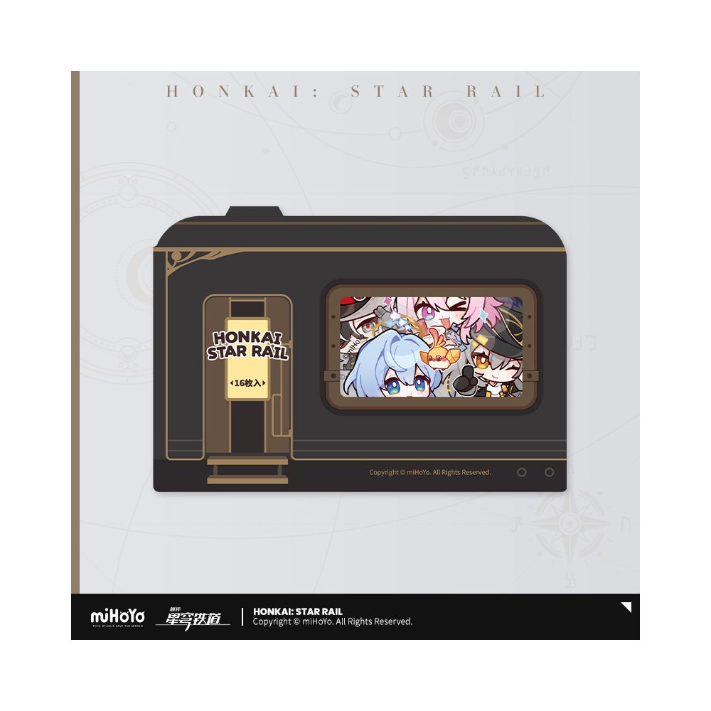 Honkai: Star Rail Exhibition Hall Series Q Edition Sticker Pack