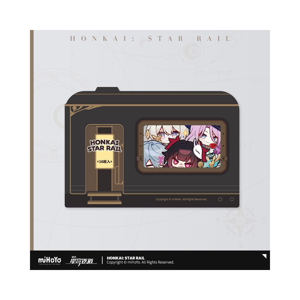 Honkai: Star Rail Exhibition Hall Series Q Edition Sticker Pack
