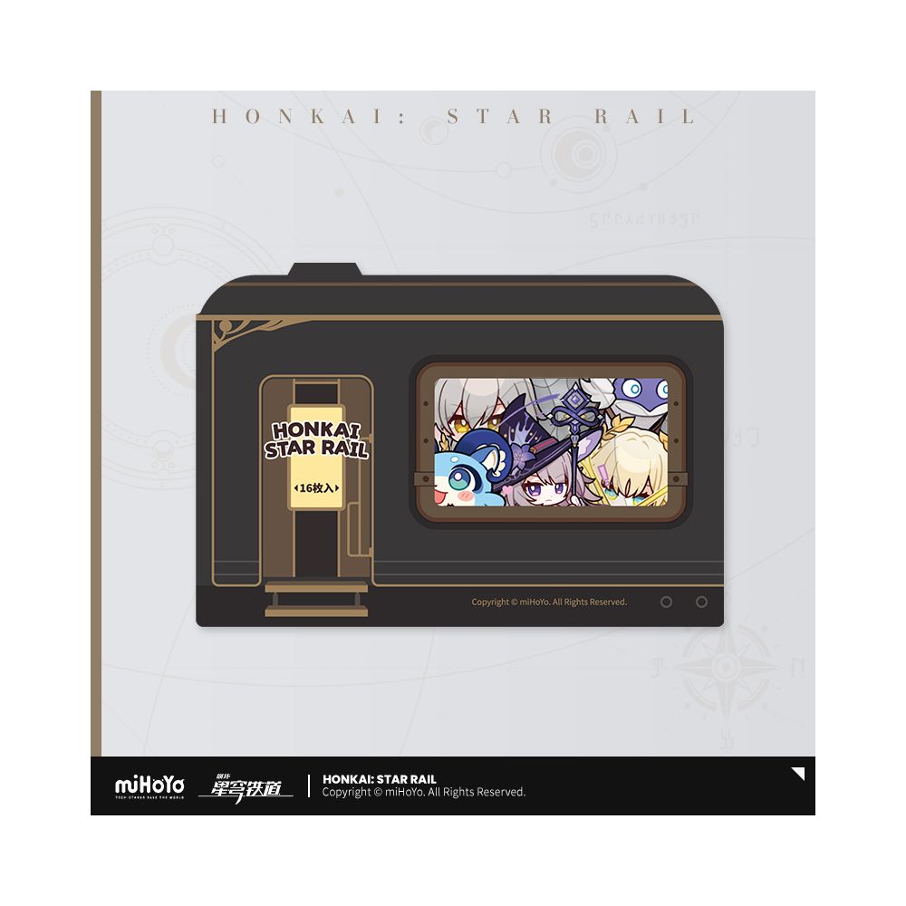 Honkai: Star Rail Exhibition Hall Series Q Edition Sticker Pack