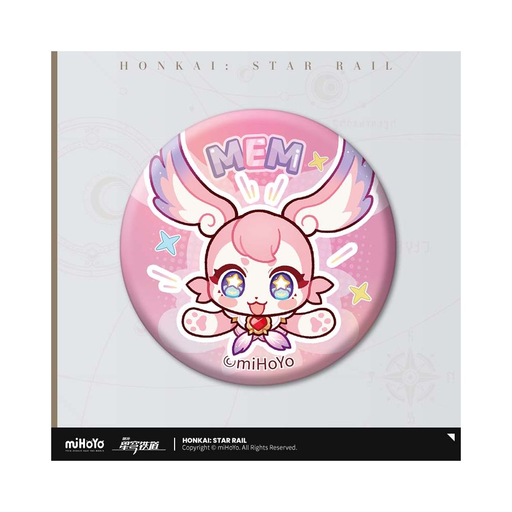 MiHoYo Collapse Star Dome Railway Pam Exhibition Hall Series Mini Tinplate Badge Set image 3
