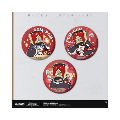 Honkai: Star Rail Exhibition Hall Series Mini Tinplate Badge Set