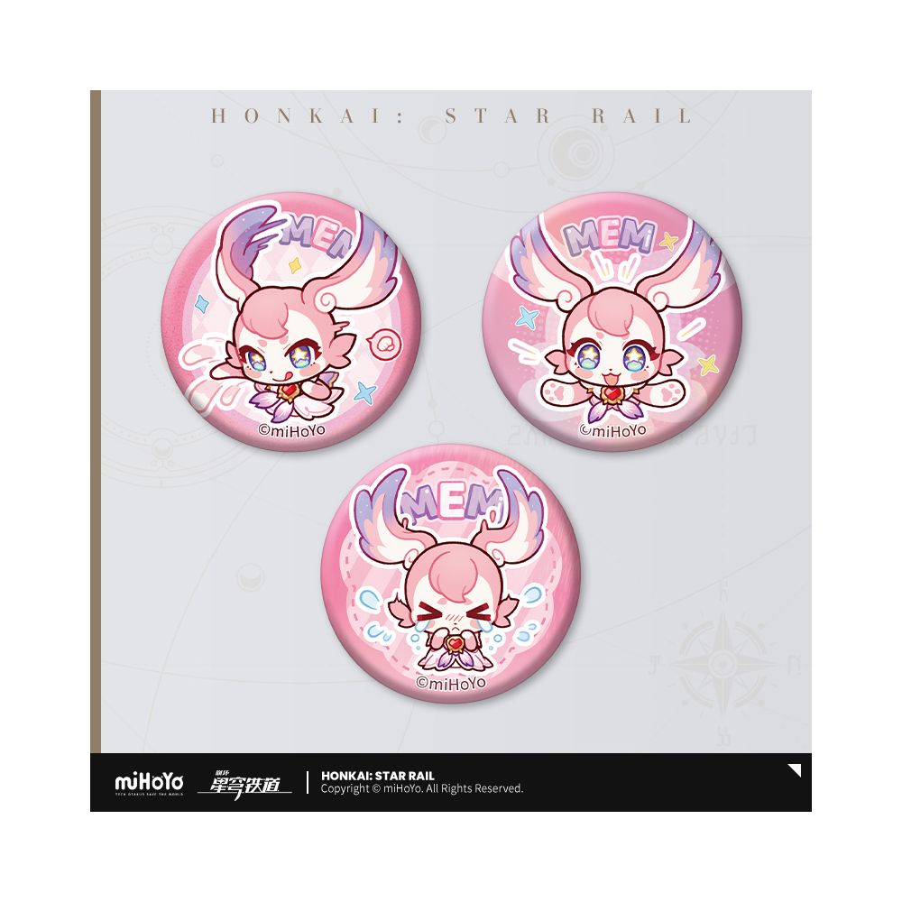 Honkai: Star Rail Exhibition Hall Series Mini Tinplate Badge Set