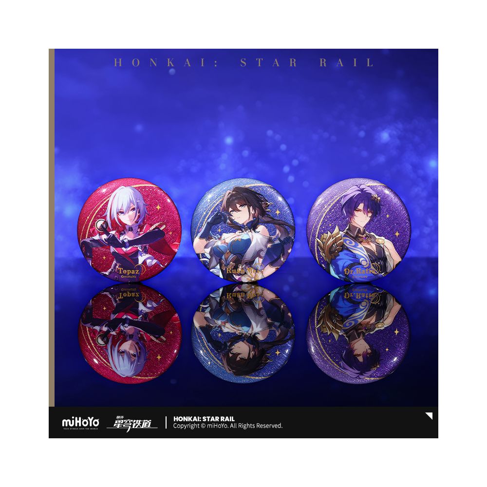 MiHoYo Collapse Star Dome Railway Interstellar Travel Series Tinplate Badge miHoYo image 1