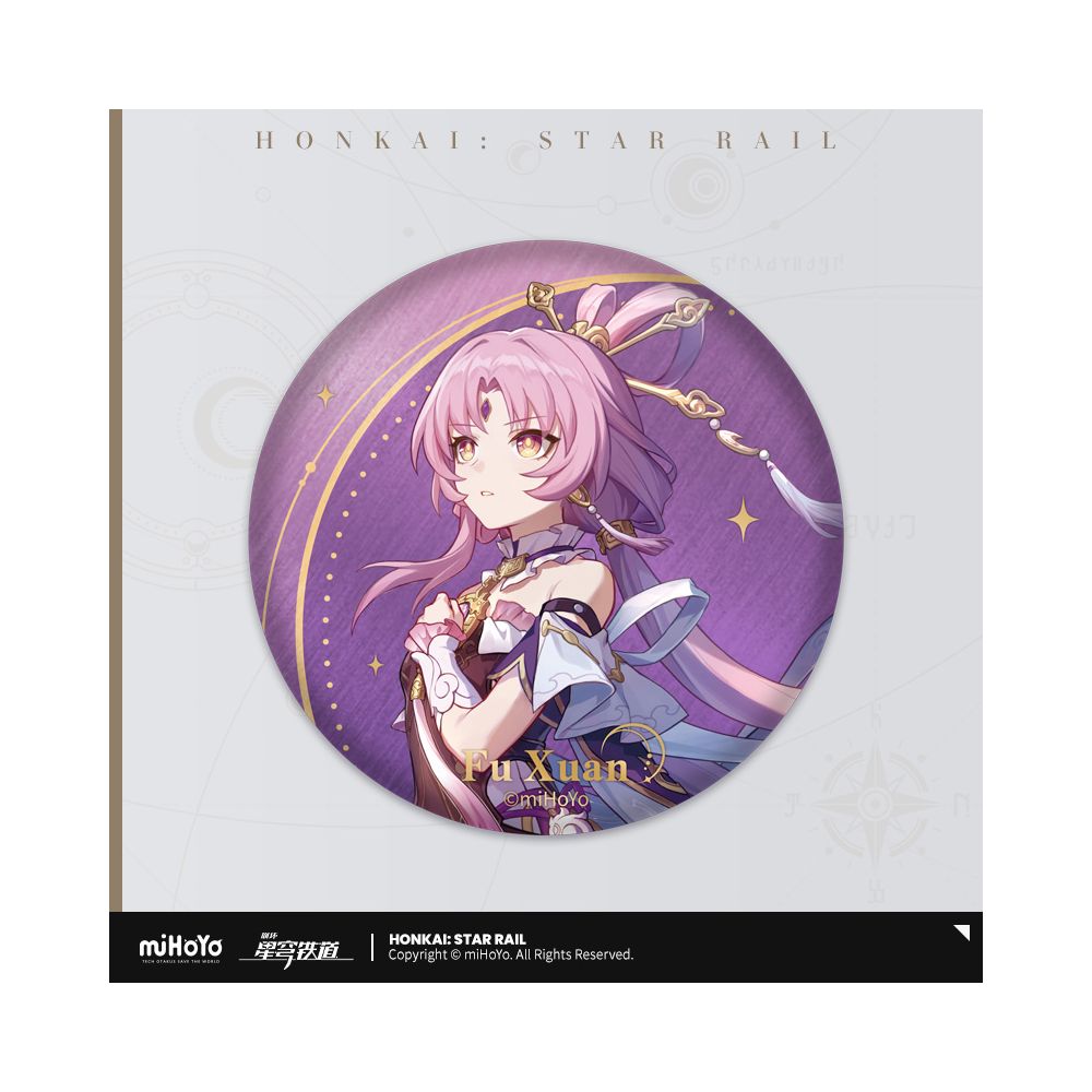Honkai: Star Rail Interstellar Travel Series Tinplate Badge