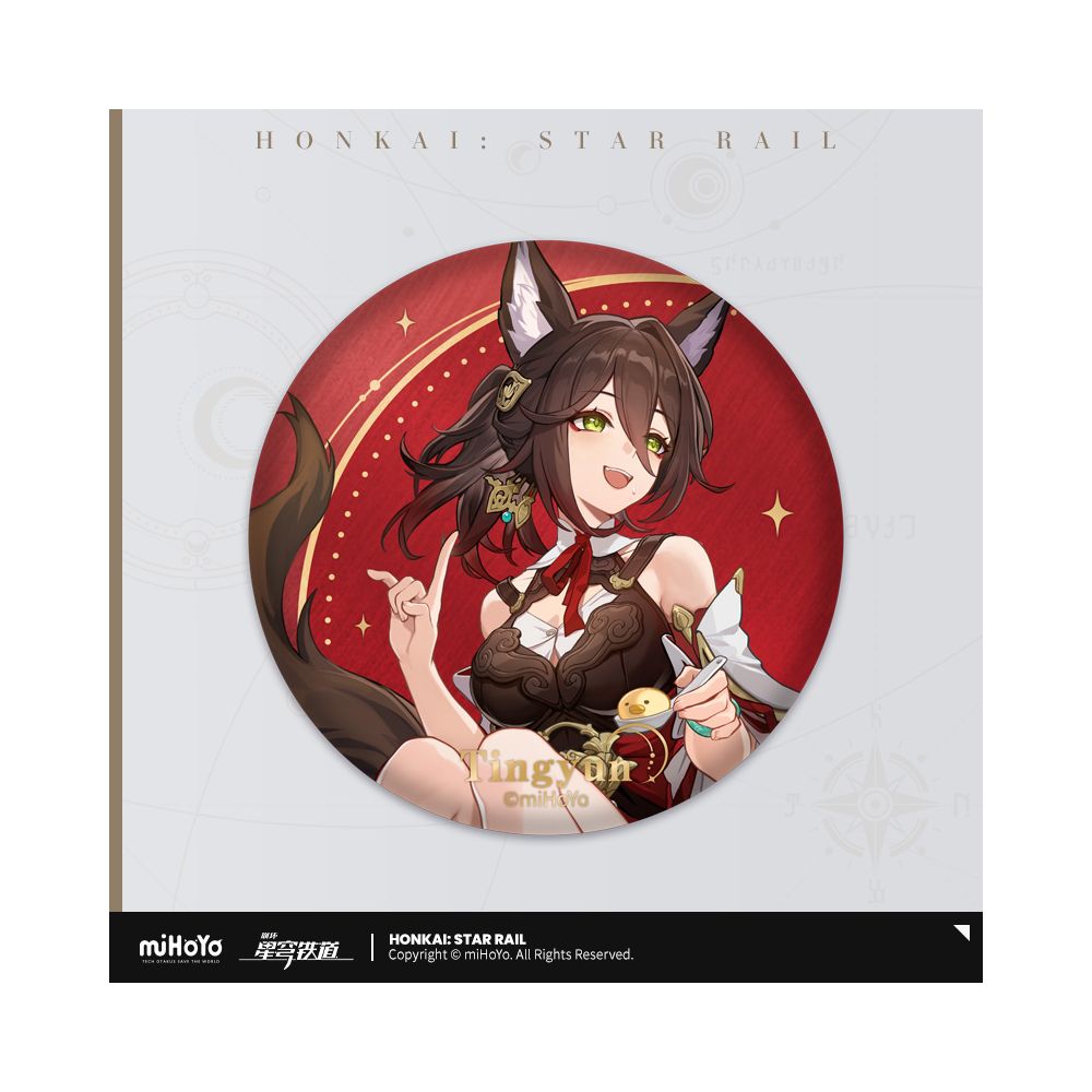 Honkai: Star Rail Interstellar Travel Series Tinplate Badge