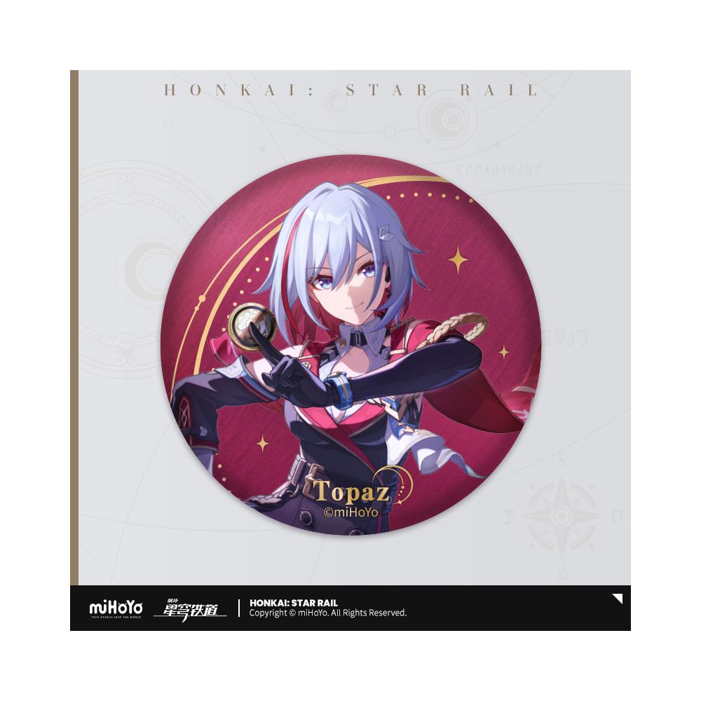 Honkai: Star Rail Interstellar Travel Series Tinplate Badge