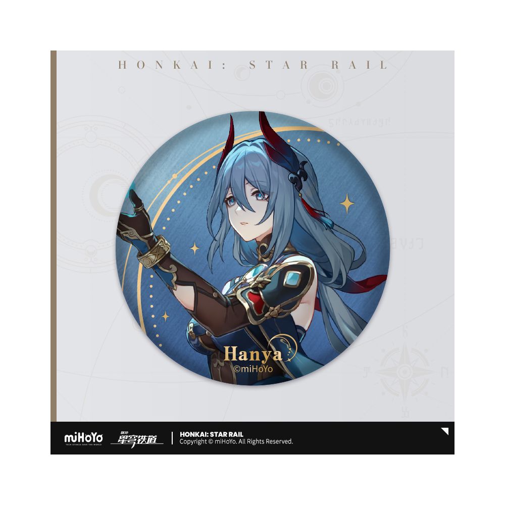 Honkai: Star Rail Interstellar Travel Series Tinplate Badge