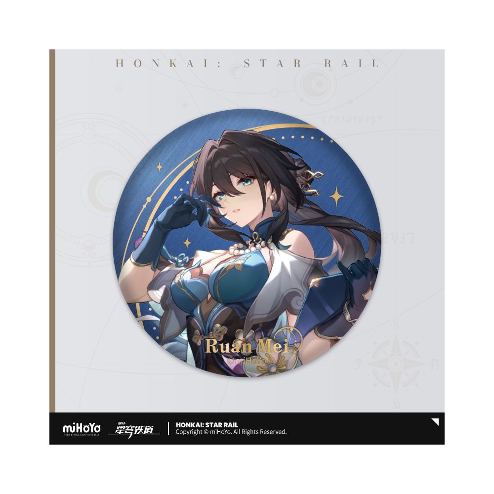Honkai: Star Rail Interstellar Travel Series Tinplate Badge