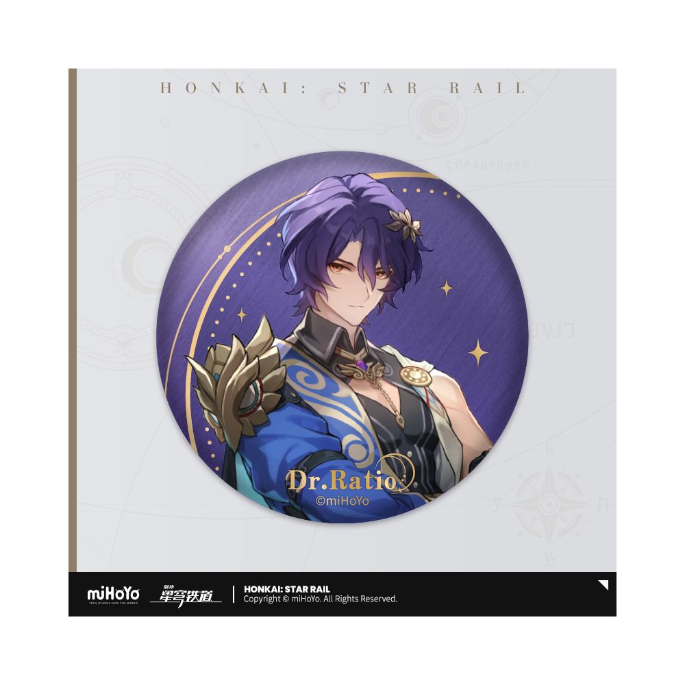 Honkai: Star Rail Interstellar Travel Series Tinplate Badge