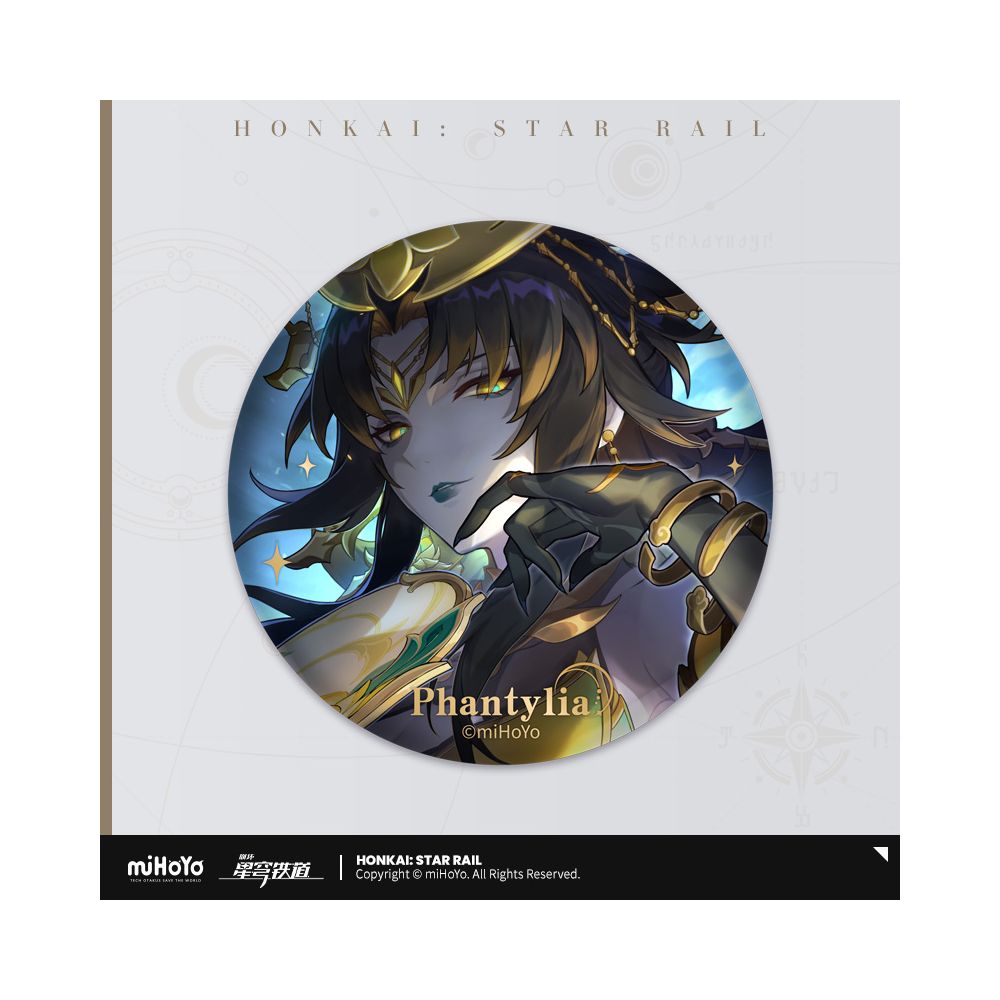 Honkai: Star Rail Interstellar Travel Series Tinplate Badge