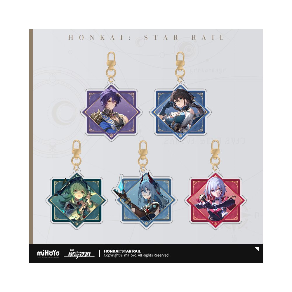 MiHoYo Collapse Star Dome Railway Interstellar Travel Series Acrylic Pendant miHoYo image 0