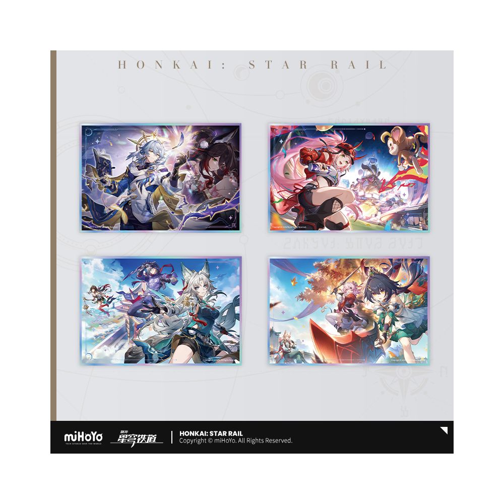 MiHoYo Star Dome Railway Interstellar Travel Series Acrylic Color Paper miHoYo image 0