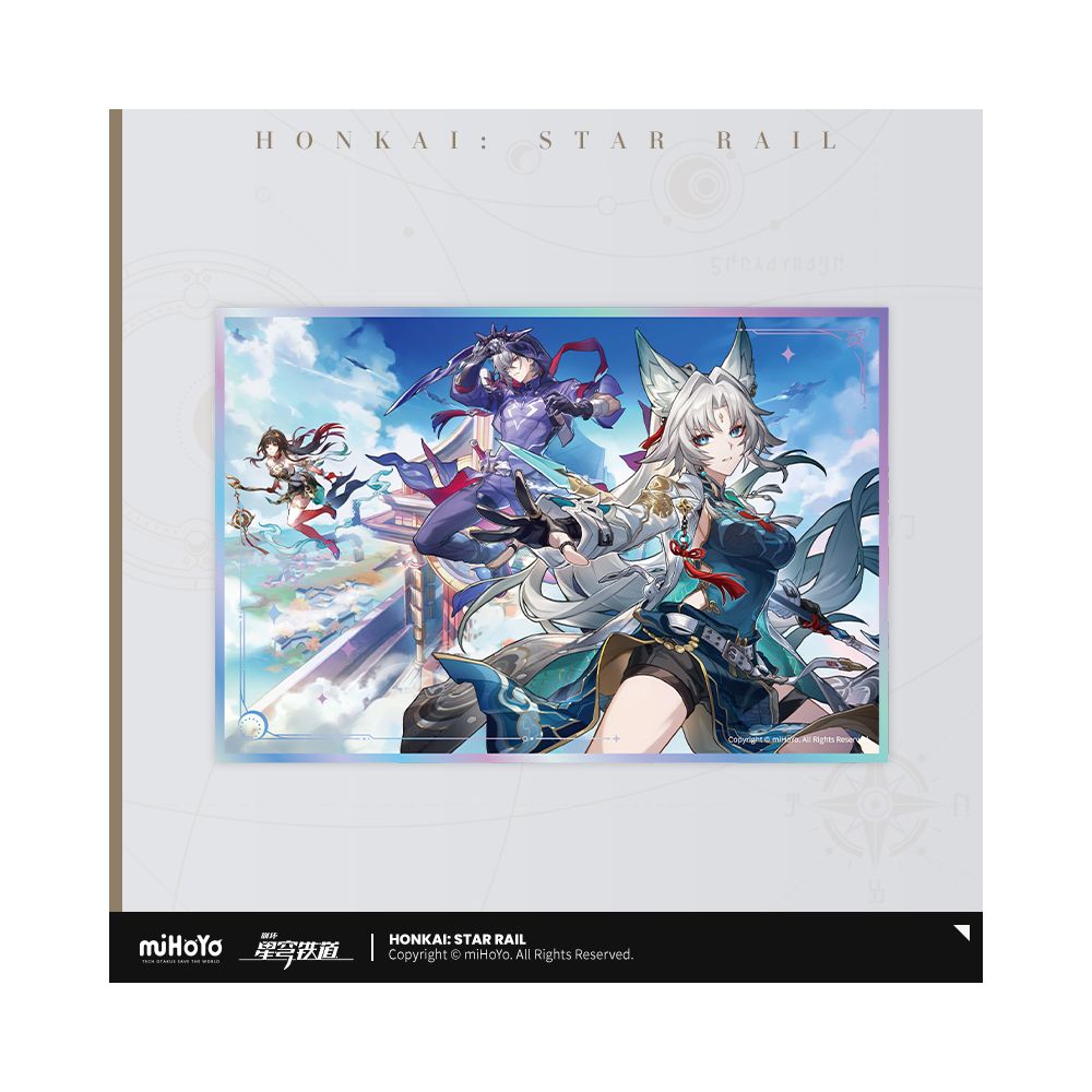 Honkai: Star Rail Interstellar Travel Series Acrylic Color Paper