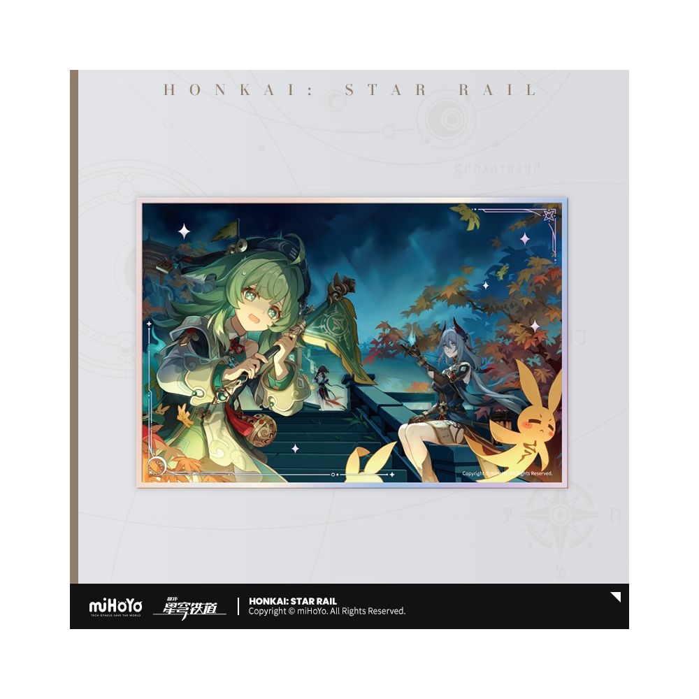 Honkai: Star Rail Interstellar Travel Series Acrylic Color Paper