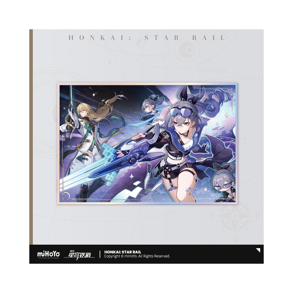 Honkai: Star Rail Interstellar Travel Series Acrylic Color Paper