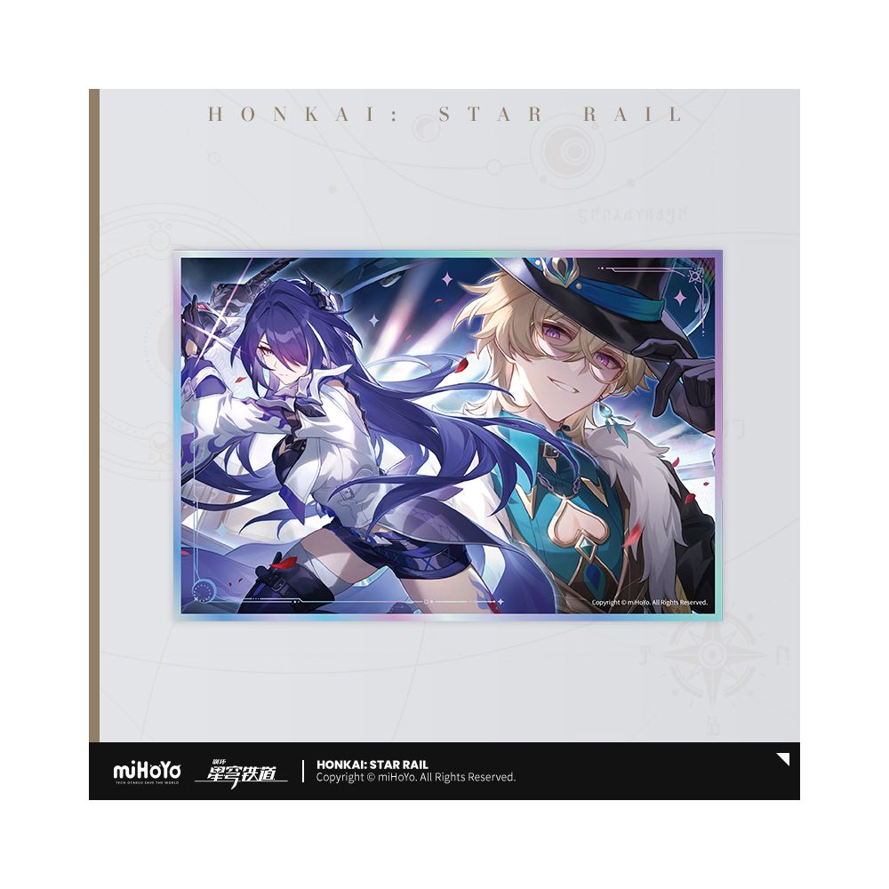 Honkai: Star Rail Interstellar Travel Series Acrylic Color Paper