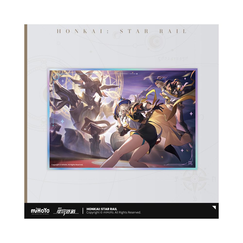 Honkai: Star Rail Interstellar Travel Series Acrylic Color Paper
