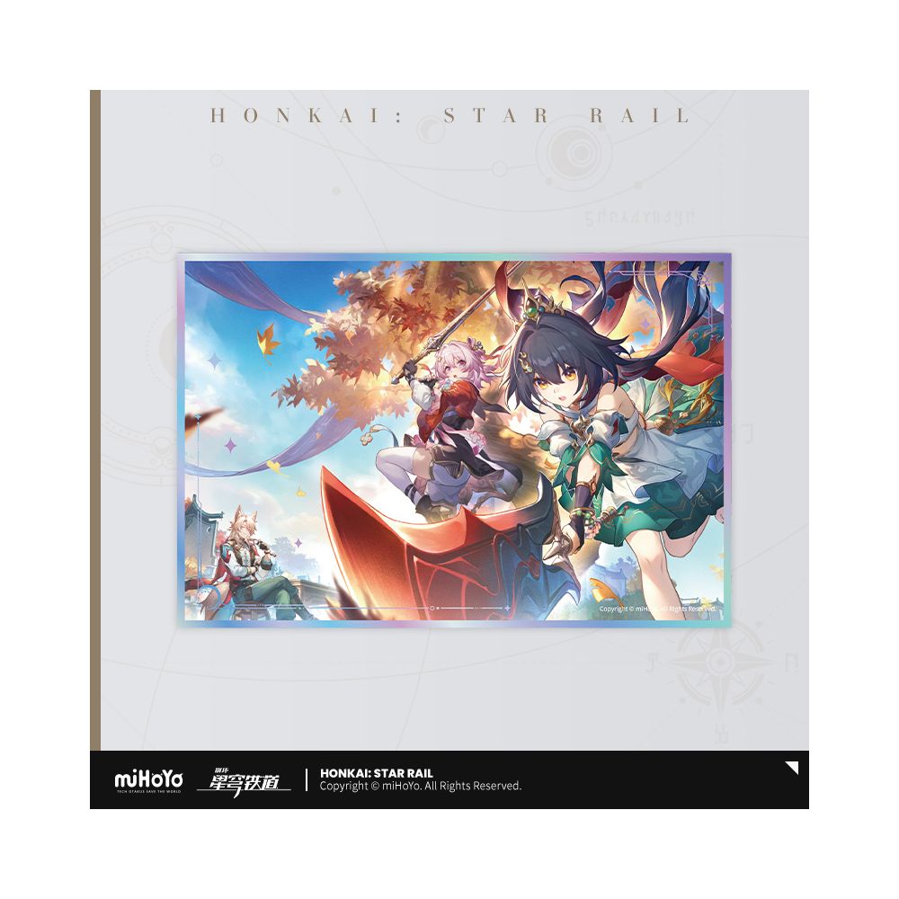 Honkai: Star Rail Interstellar Travel Series Acrylic Color Paper