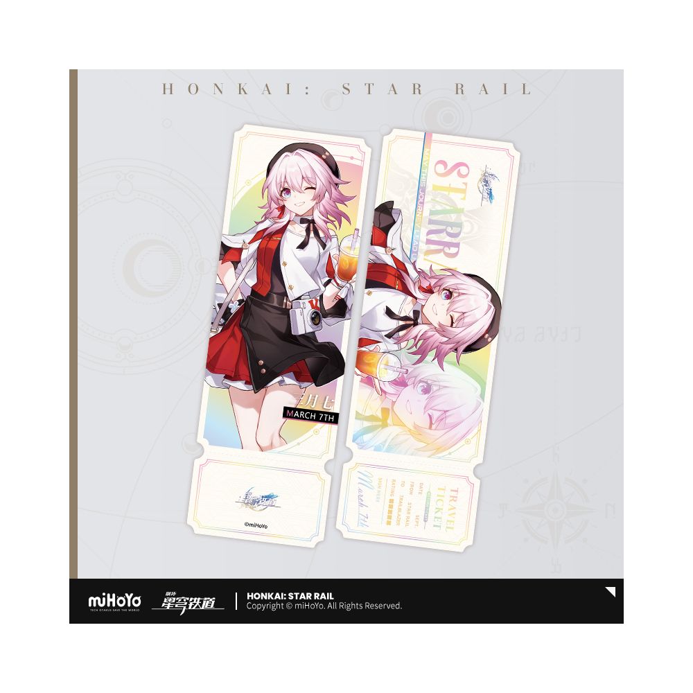 Honkai: Star Rail Delicious Sailing Series Laser Ticket