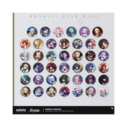 MiHoYo Collapse Star Dome Railway Star Invitation Series Tinplate Badge miHoYo image 1