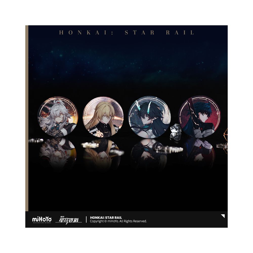 MiHoYo Collapse Star Dome Railway Star Invitation Series Tinplate Badge miHoYo image 2