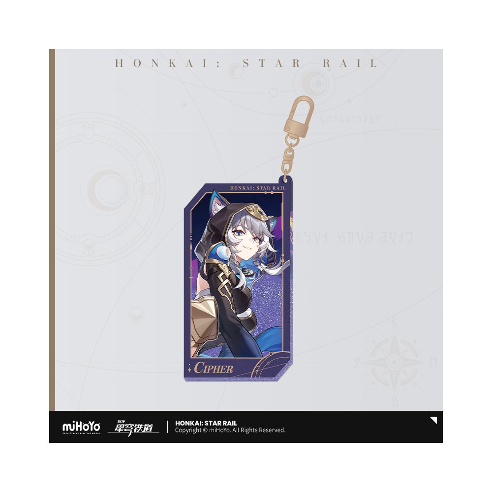 Honkai: Star Rail Star Invitation Series Quicksand Acrylic Keychain
