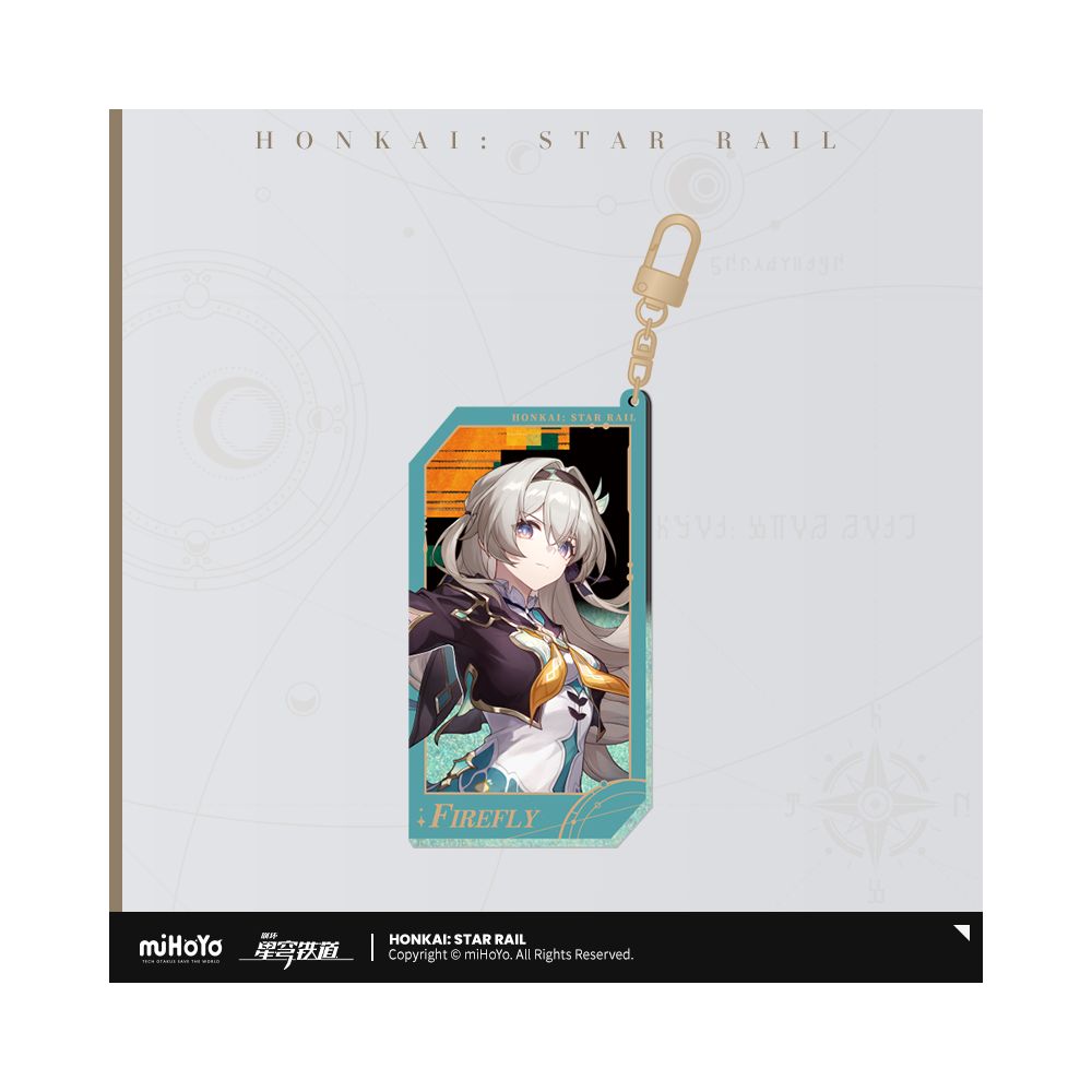 Honkai: Star Rail Star Invitation Series Quicksand Acrylic Keychain