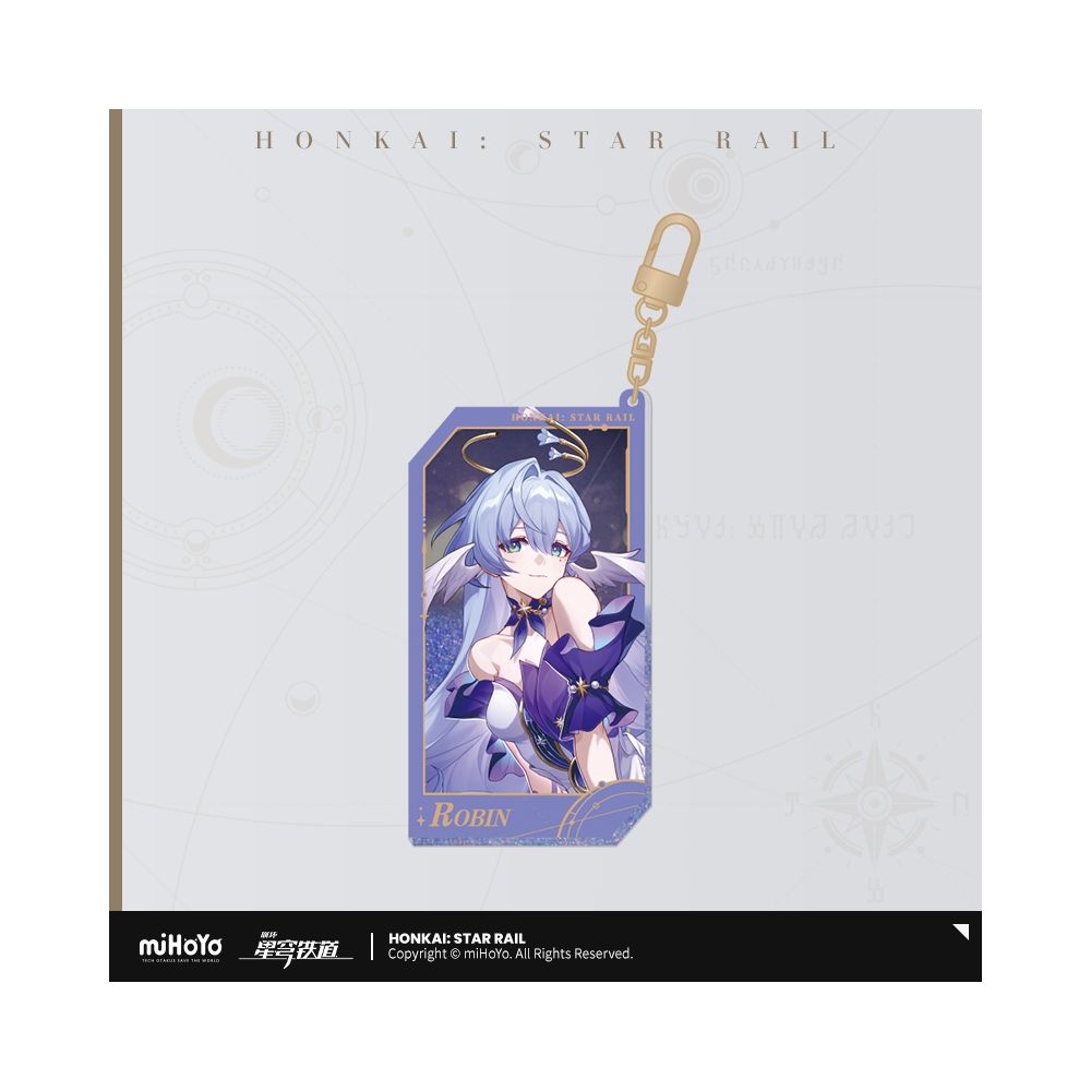 Honkai: Star Rail Star Invitation Series Quicksand Acrylic Keychain