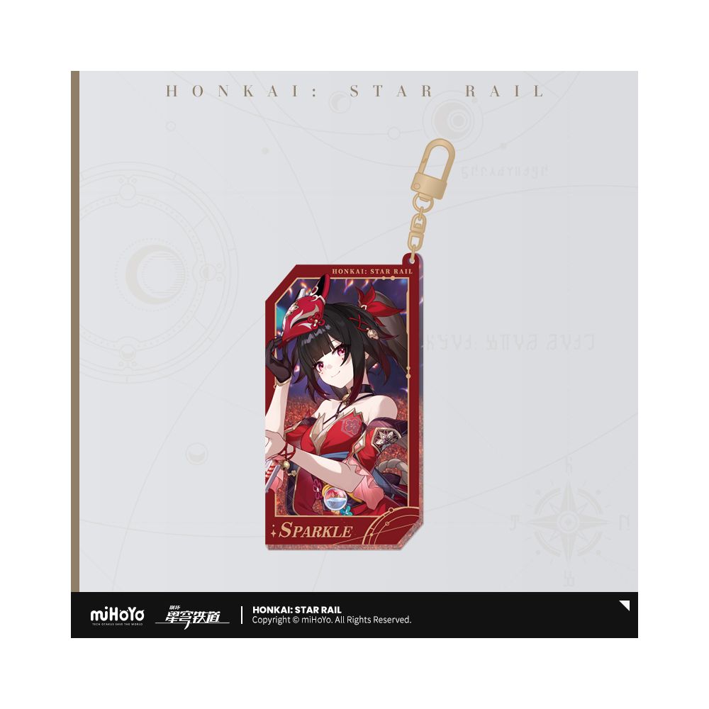 Honkai: Star Rail Star Invitation Series Quicksand Acrylic Keychain