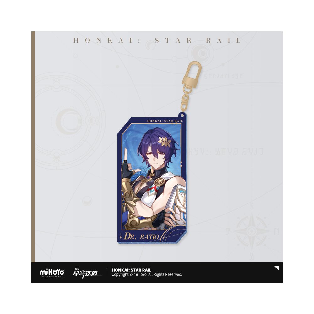 Honkai: Star Rail Star Invitation Series Quicksand Acrylic Keychain
