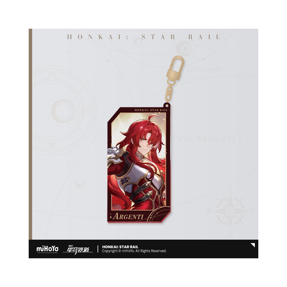 Honkai: Star Rail Star Invitation Series Quicksand Acrylic Keychain