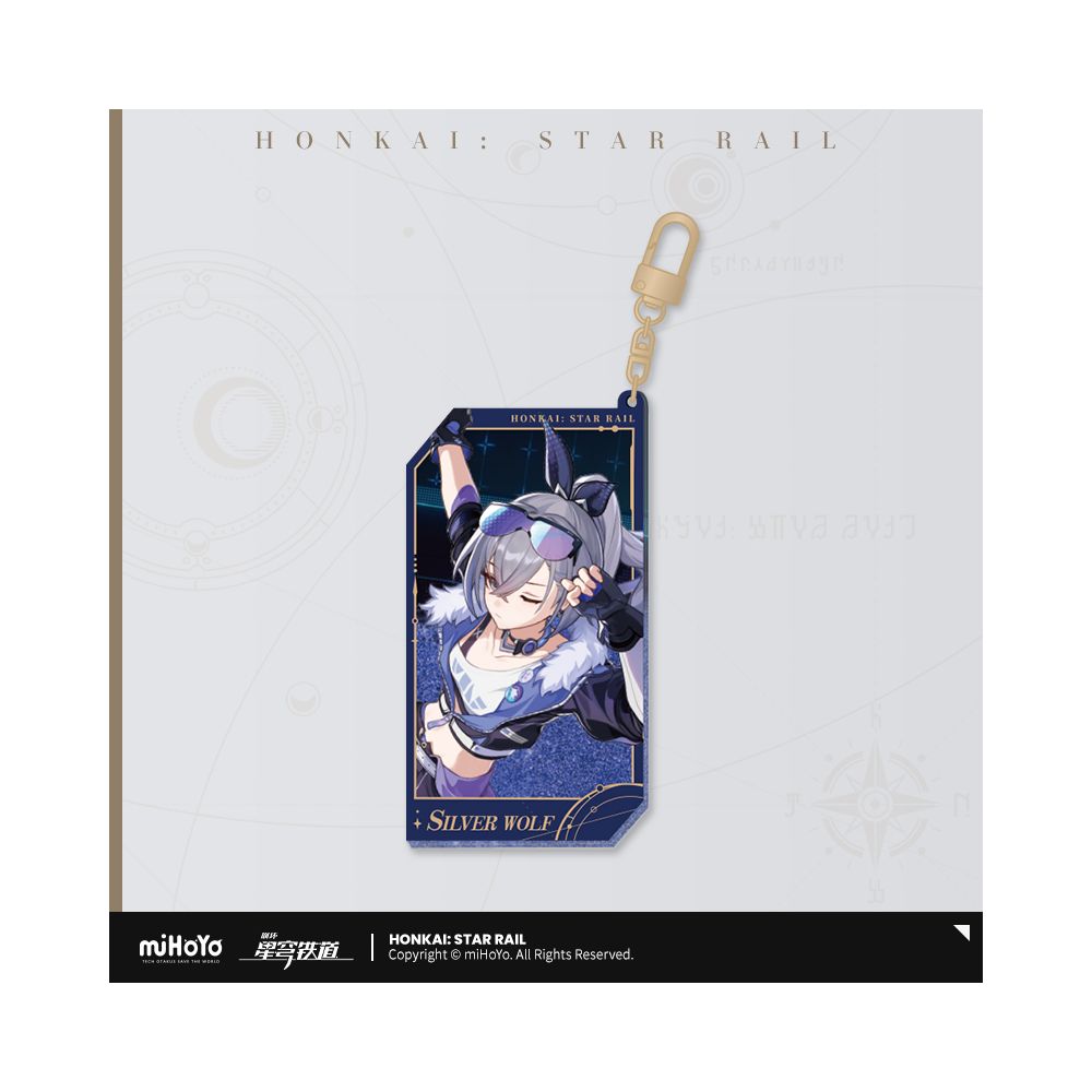 Honkai: Star Rail Star Invitation Series Quicksand Acrylic Keychain