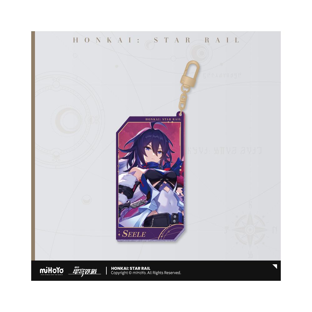 Honkai: Star Rail Star Invitation Series Quicksand Acrylic Keychain