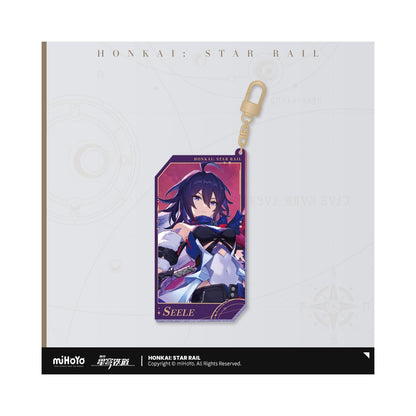 Honkai: Star Rail Star Invitation Series Quicksand Acrylic Keychain