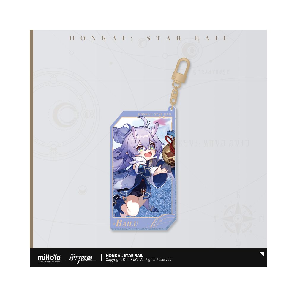Honkai: Star Rail Star Invitation Series Quicksand Acrylic Keychain
