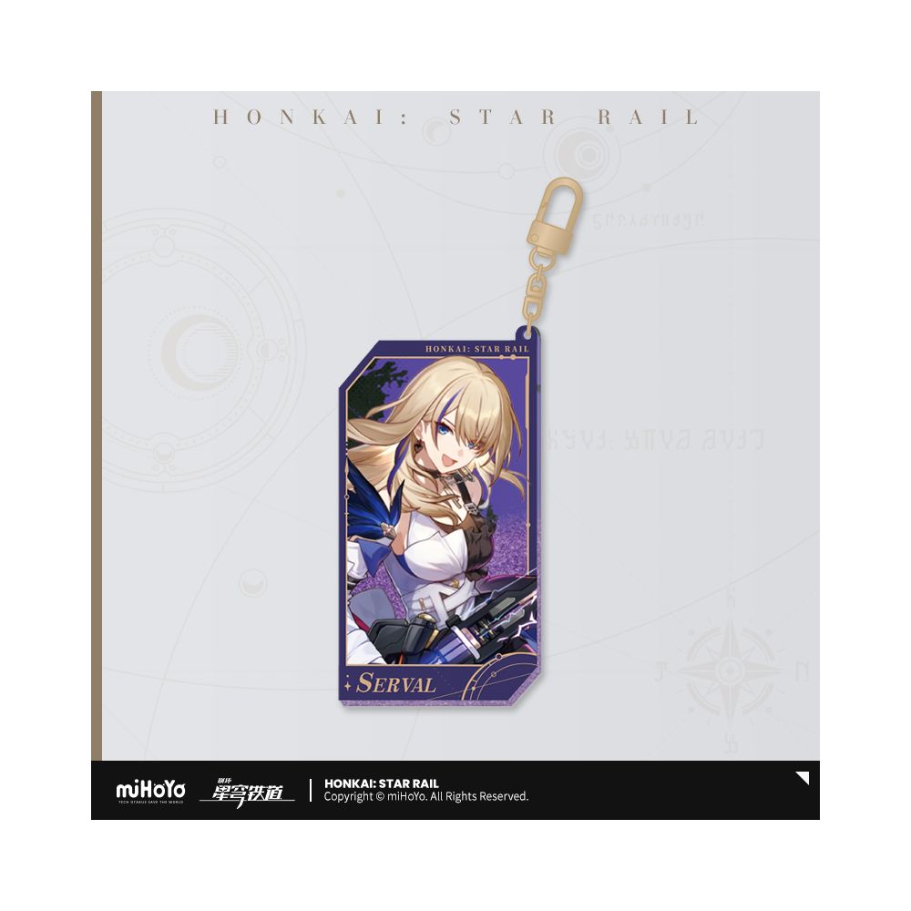 Honkai: Star Rail Star Invitation Series Quicksand Acrylic Keychain