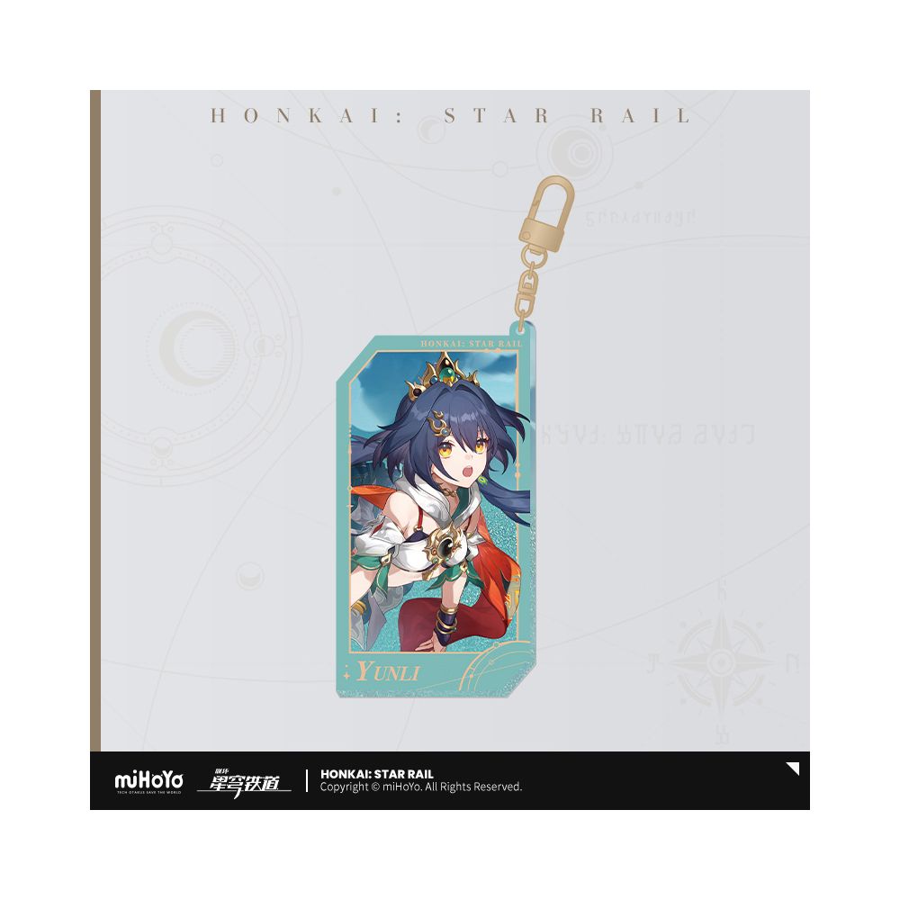 Honkai: Star Rail Star Invitation Series Quicksand Acrylic Keychain