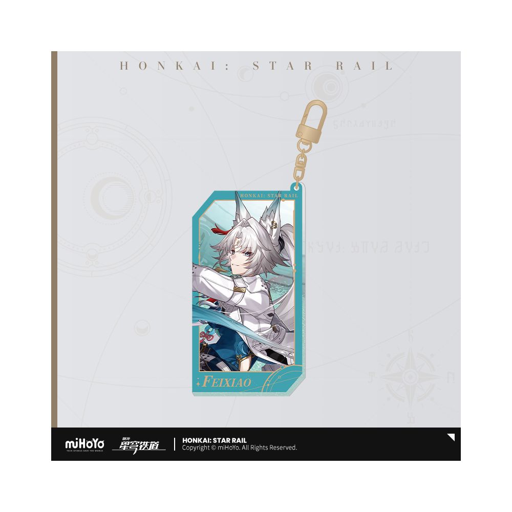 Honkai: Star Rail Star Invitation Series Quicksand Acrylic Keychain