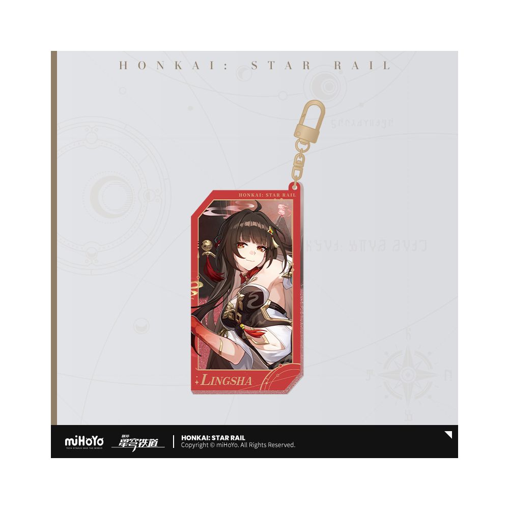 Honkai: Star Rail Star Invitation Series Quicksand Acrylic Keychain