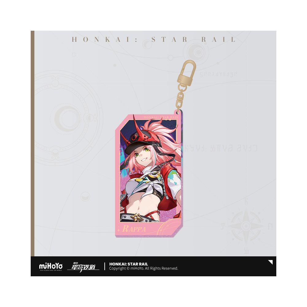 Honkai: Star Rail Star Invitation Series Quicksand Acrylic Keychain