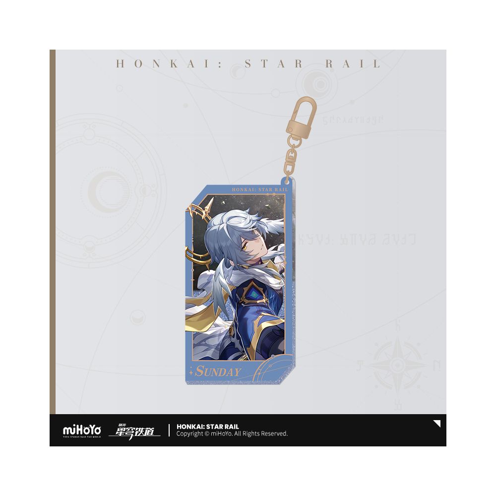 Honkai: Star Rail Star Invitation Series Quicksand Acrylic Keychain