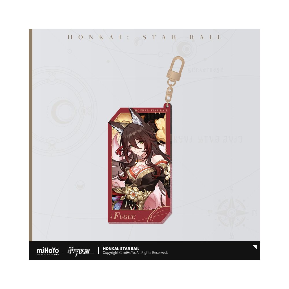 Honkai: Star Rail Star Invitation Series Quicksand Acrylic Keychain