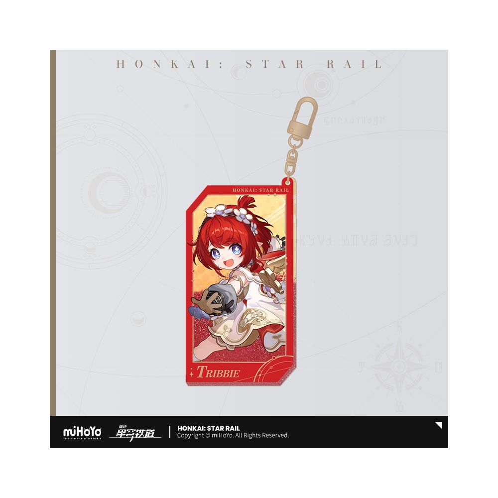 Honkai: Star Rail Star Invitation Series Quicksand Acrylic Keychain